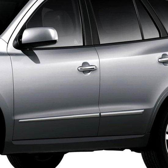  Hyundai Santa Fe Chrome Body Side Molding 2007 - 2012 / LCM-SANTAFE-161112