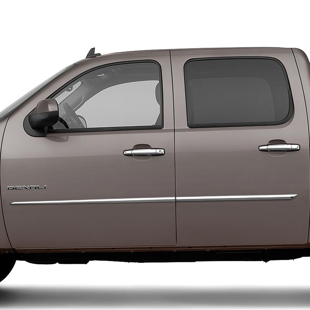 Dorman 926-244 Forward Rear Passenger Side Door Molding for Select Cadillac/Chevrolet/GMC Models Gloss Black