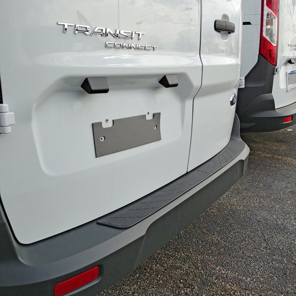 Brushed bumper protector to customize Transit Connect (2012
