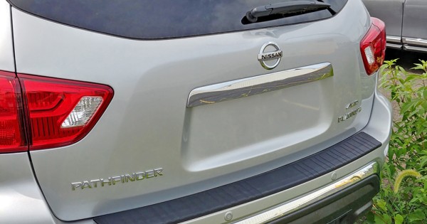 Nissan Pathfinder Rear Bumper Protector 2017 - 2021 / RBP-012