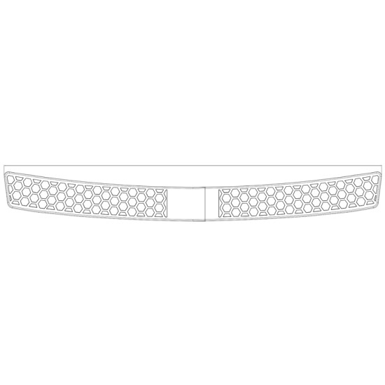  Buick Lucerne Rear Bumper Protector 2006 - 2012 / RBP-001