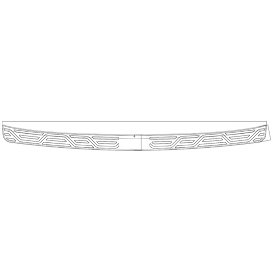  Buick Lacrosse Rear Bumper Protector 2017 - 2020 / RBP-006