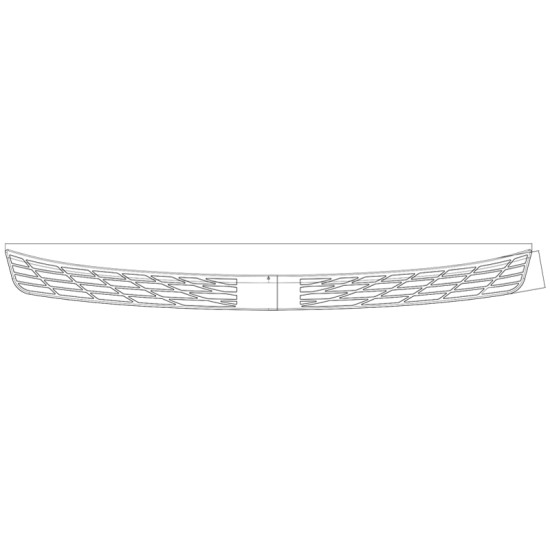  Ford Transit Connect Rear Bumper Protector 2012 - 2023 / RBP-008