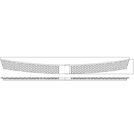  Chrysler Pacifica Rear Bumper Protector 2017 - 2025 / RBP-017