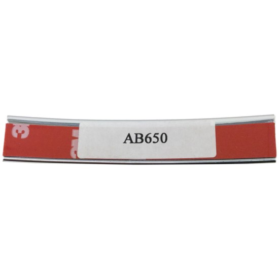 Body Side Molding and Wheel Well Trim; 150' Roll - 5/8” Wide, 1/8” Thick / AB650150-R