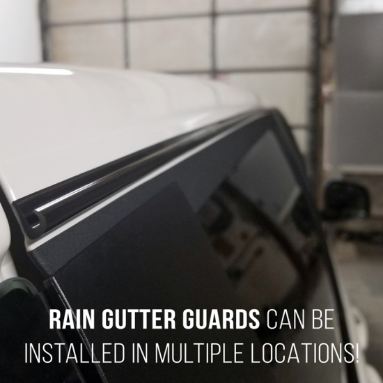 Drip Rail Rain Gutter Guards; Two 10' Pieces - 9/16” Wide, 3/8” Thick / DW20G-KT Drip Rail Rain Gutter Guards; Two 10' Pieces - 9/16” Wide, 3/8” Thick / DW20G-KT