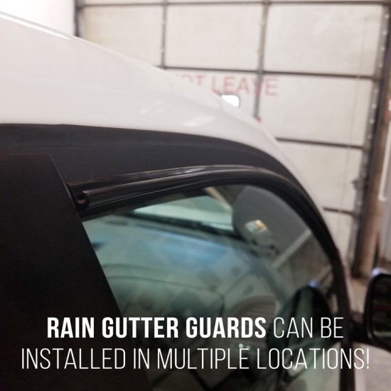 Drip Rail Rain Gutter Guards; Two 10' Pieces - 9/16” Wide, 3/8” Thick / DW20G-KT Drip Rail Rain Gutter Guards; Two 10' Pieces - 9/16” Wide, 3/8” Thick / DW20G-KT