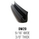 Drip Rail Rain Gutter Guards; Two 10' Pieces - 9/16” Wide, 3/8” Thick / DW20G-KT Drip Rail Rain Gutter Guards; Two 10' Pieces - 9/16” Wide, 3/8” Thick / DW20G-KT