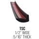 Truck Lid Edge Trim; 21' Roll - 1/2” Wide, 5/16” Thick / TSC2102-R Truck Lid Edge Trim; 21' Roll - 1/2” Wide, 5/16” Thick / TSC2102-R