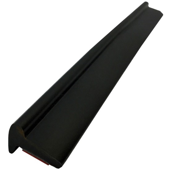 Wheel Well Molding with Lip; 100' Roll - 1/2” Wide, 3/8” Thick / W702B100 Wheel Well Molding with Lip; 100' Roll - 1/2” Wide, 3/8” Thick / W702B100