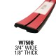Truck and Van Wheel Well Molding; 60' Roll - 3/4” Wide, 1/8” Thick / W750B60-R Truck and Van Wheel Well Molding; 60' Roll - 3/4” Wide, 1/8” Thick / W750B60-R