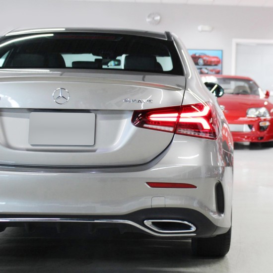  Mercedes A-Class Factory Style Flush Mount Rear Deck Spoiler 2020 - 2022 / ACLASS20-FM