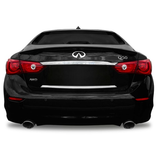  Infiniti Q50 Factory Style Flush Mount Rear Deck Spoiler 2014 - 2024 / INFQ50-FM