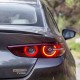  Mazda 3 Sedan Custom Style Flush Mount Rear Deck Spoiler 2019 - 2025 / MAZDA3-19-FM