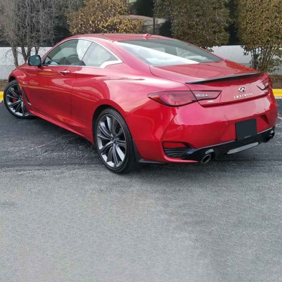 Infiniti Q60 Factory Style Flush Mount Rear Deck Spoiler 2017 - 2023 / Q60-17-FM Infiniti Q60 Factory Style Flush Mount Rear Deck Spoiler 2017 - 2023 / Q60-17-FM