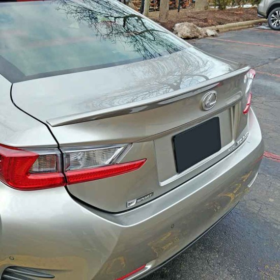 Lexus RC Factory Style Flush Mount Rear Deck Spoiler 2015 - 2023 / RC15-FM Lexus RC Factory Style Flush Mount Rear Deck Spoiler 2015 - 2023 / RC15-FM