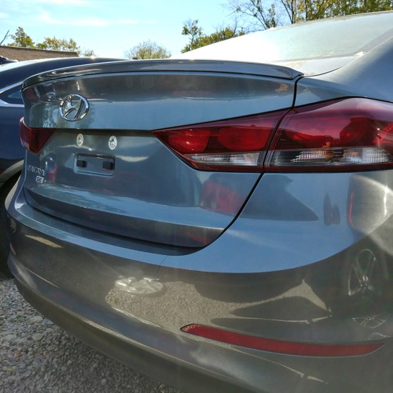  Hyundai Elantra Factory Style Flush Mount Rear Deck Spoiler 2017 - 2018 / SA-ELA17