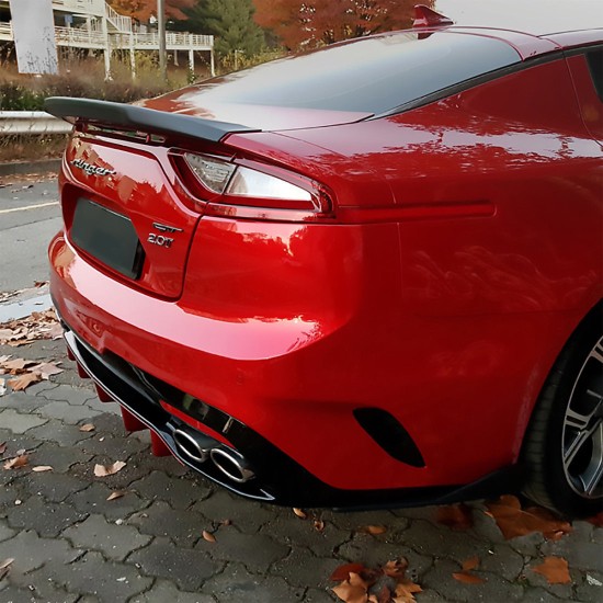  Kia Stinger Custom Style Flush Mount Rear Deck Spoiler 2018 - 2023 / STINGER18-FM