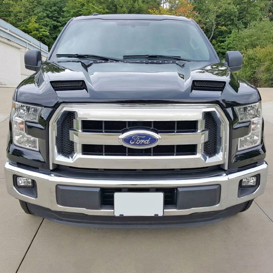  Ford F-150 Painted Functional Ram Air Hood 2015 - 2020 / RAHF15015