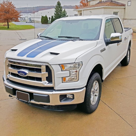  Ford F-150 Painted Functional Ram Air Hood 2015 - 2020 / RAHF15015