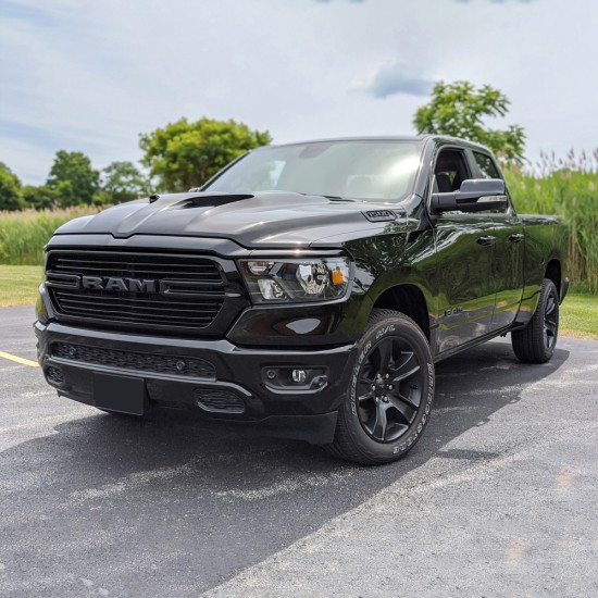  Ram 1500 Painted Functional Ram Air Hood 2019 - 2024 / RAHRAM19