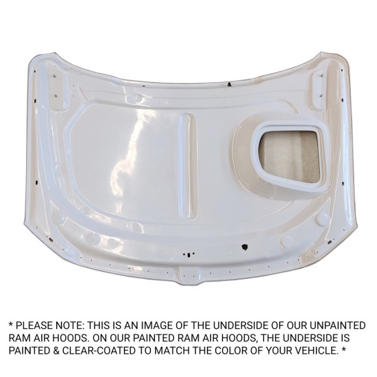  Ram 1500 Painted Functional Ram Air Hood 2019 - 2025 / RAHRAM19