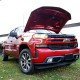  Chevrolet Silverado 1500 Painted Functional Ram Air Hood 2019 - 2023 / RAHSIL19