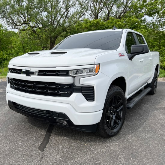  Chevrolet Silverado 1500 Painted Functional Ram Air Hood 2019 - 2024 / RAHSIL19