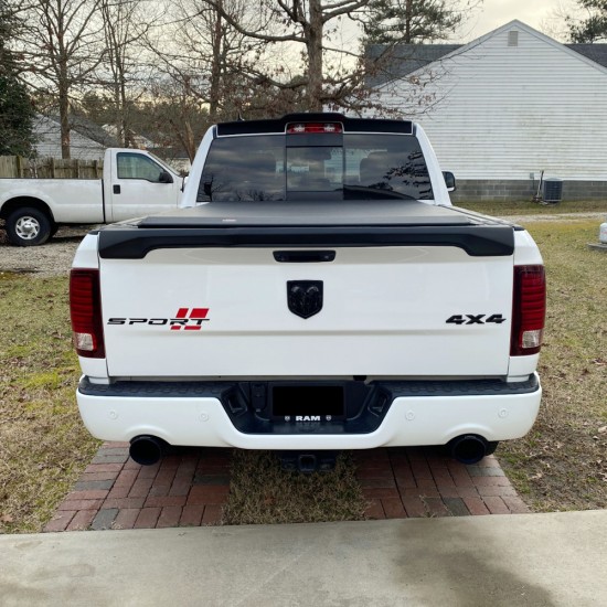  Ram 2500 Matte Black Truck Cab Spoiler 2010 - 2023 / EGR982859