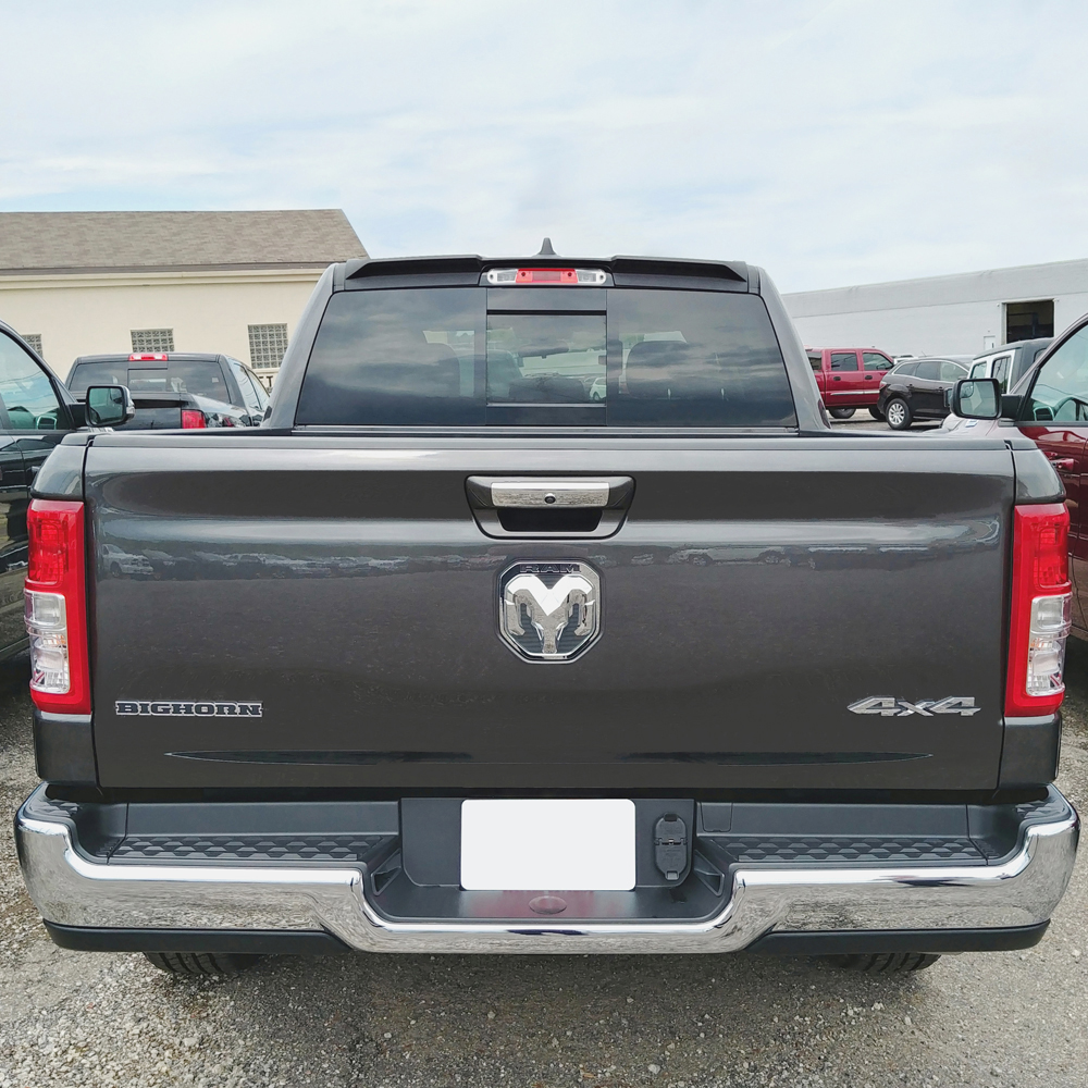 Dodge Ram 1500 Crew Cab Matte Black Truck Cab Spoiler 2019 2023