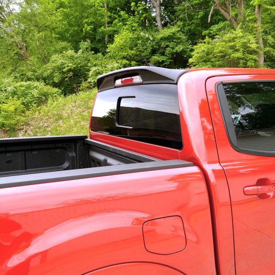  Ford Ranger SuperCrew Matte Black Truck Cab Spoiler 2019 - 2023 / EGR983559