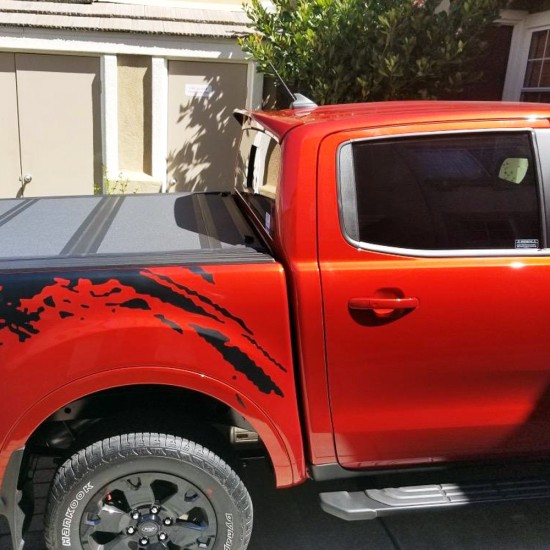 Ford Ranger SuperCrew Painted Truck Cab Spoiler 2019 - 2023 / EGR983559 Ford Ranger SuperCrew Painted Truck Cab Spoiler 2019 - 2023 / EGR983559