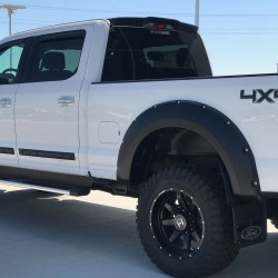  Ford F-250 Matte Black Truck Cab Spoiler 2017 - 2019 / EGR983919