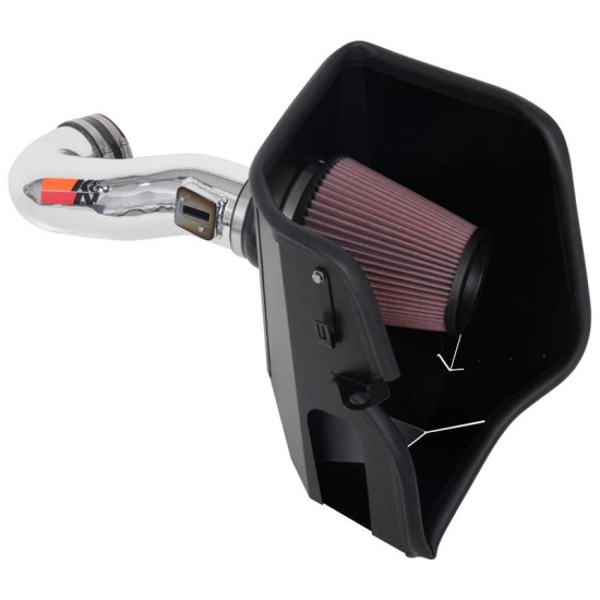 Chevrolet Silverado 1500 6.2L V8 Cold Air Intake 2019 - 2023 / 77-3110KP Chevrolet Silverado 1500 6.2L V8 Cold Air Intake 2019 - 2023 / 77-3110KP