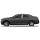 Chrysler 300 Stainless Steel Engraved Pillar Post Covers 2013 - 2020 / PP-30011 Chrysler 300 Stainless Steel Engraved Pillar Post Covers 2013 - 2020 / PP-30011