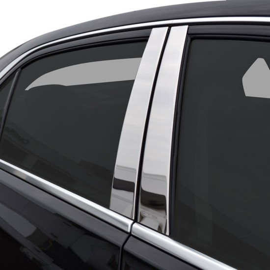 Cadillac CTS Stainless Steel Engraved Pillar Post Covers 2014 - 2019 / PP-CTS14 Cadillac CTS Stainless Steel Engraved Pillar Post Covers 2014 - 2019 / PP-CTS14