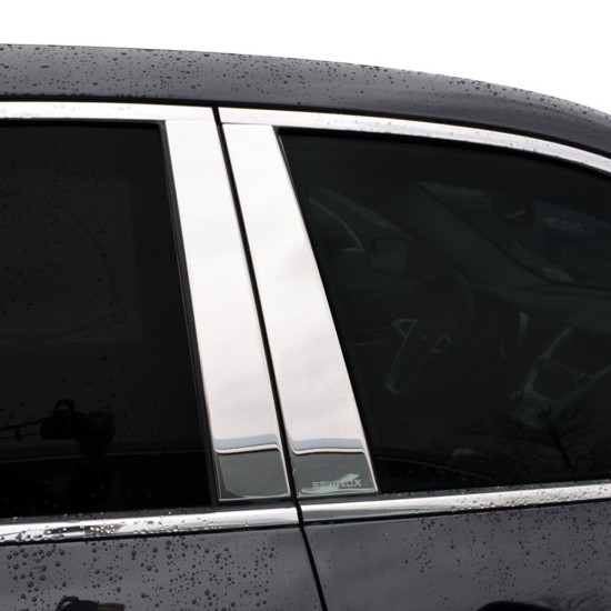 Chevrolet Equinox Stainless Steel Engraved Pillar Post Covers 2010 - 2017 / PP-EQUINOX10 Chevrolet Equinox Stainless Steel Engraved Pillar Post Covers 2010 - 2017 / PP-EQUINOX10