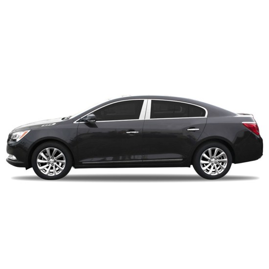 Buick LaCrosse Stainless Steel Engraved Pillar Post Covers 2010 - 2016 / PP-LACROSSE10 Buick LaCrosse Stainless Steel Engraved Pillar Post Covers 2010 - 2016 / PP-LACROSSE10