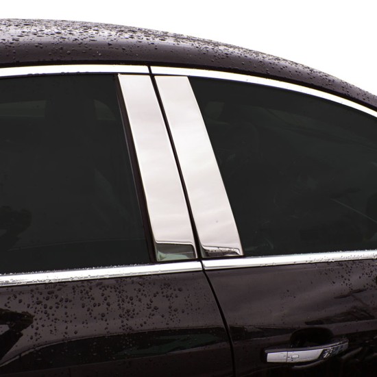 Buick Regal Stainless Steel Engraved Pillar Post Covers 2011 - 2017 / PP-REGAL11 Buick Regal Stainless Steel Engraved Pillar Post Covers 2011 - 2017 / PP-REGAL11