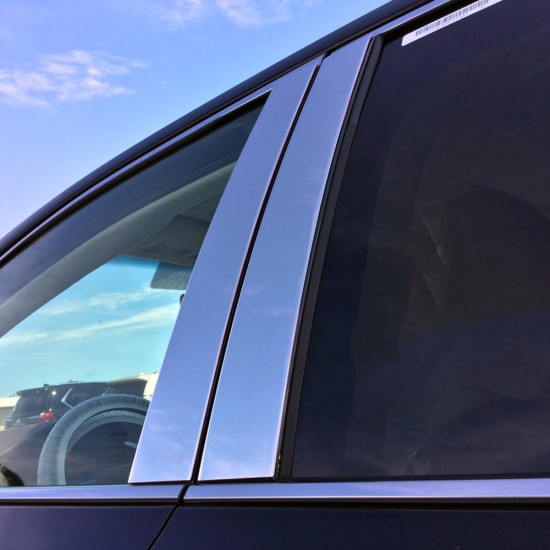 Lexus RX Stainless Steel Engraved Pillar Post Covers 2016 - 2020 / PP-RX16 Lexus RX Stainless Steel Engraved Pillar Post Covers 2016 - 2020 / PP-RX16