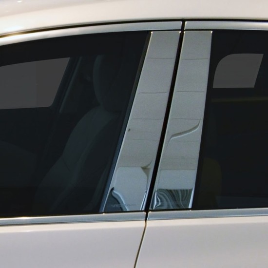 Buick Verano Stainless Steel Engraved Pillar Post Covers 2012 - 2018 / PP-VERANO12 Buick Verano Stainless Steel Engraved Pillar Post Covers 2012 - 2018 / PP-VERANO12