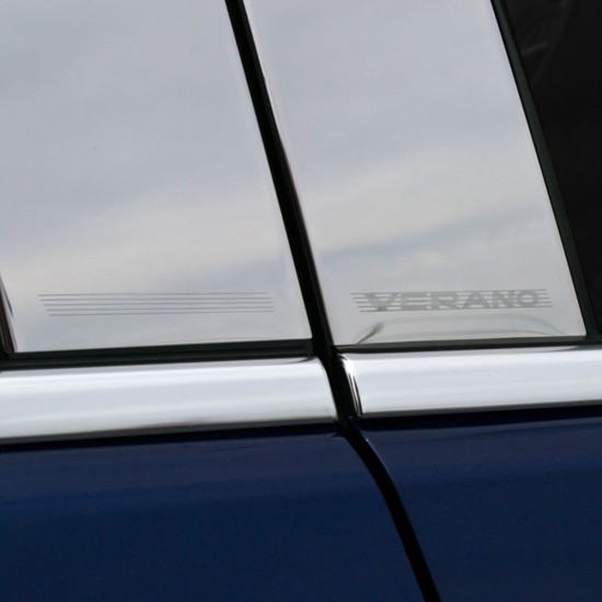 Buick Verano Stainless Steel Engraved Pillar Post Covers 2012 - 2018 / PP-VERANO12