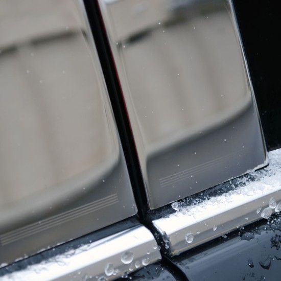 Cadillac XTS Stainless Steel Engraved Pillar Post Covers 2013 - 2019 / PP-XTS13 Cadillac XTS Stainless Steel Engraved Pillar Post Covers 2013 - 2019 / PP-XTS13