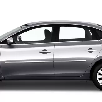 Nissan Sentra Chrome Body Side Moldings 2013 - 2019