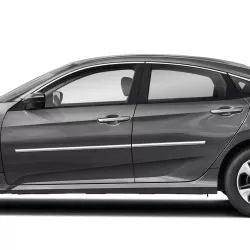  Honda Civic 4 Door Chrome Body Molding 2016 - 2021 / CBM-300-10113839