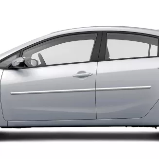 Kia Forte 4 Door Chrome Body Side Moldings 2014 - 2024