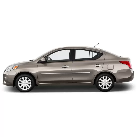 Nissan Versa Chrome Body Side Moldings 2007 - 2019