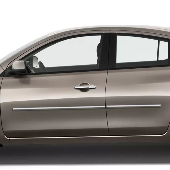 Nissan Versa Chrome Body Side Moldings 2007 - 2019
