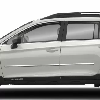 Subaru Outback Chrome Body Side Moldings 2010 - 2019