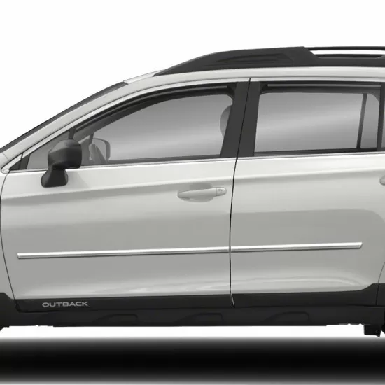 Subaru Outback Chrome Body Side Moldings 2010 - 2019